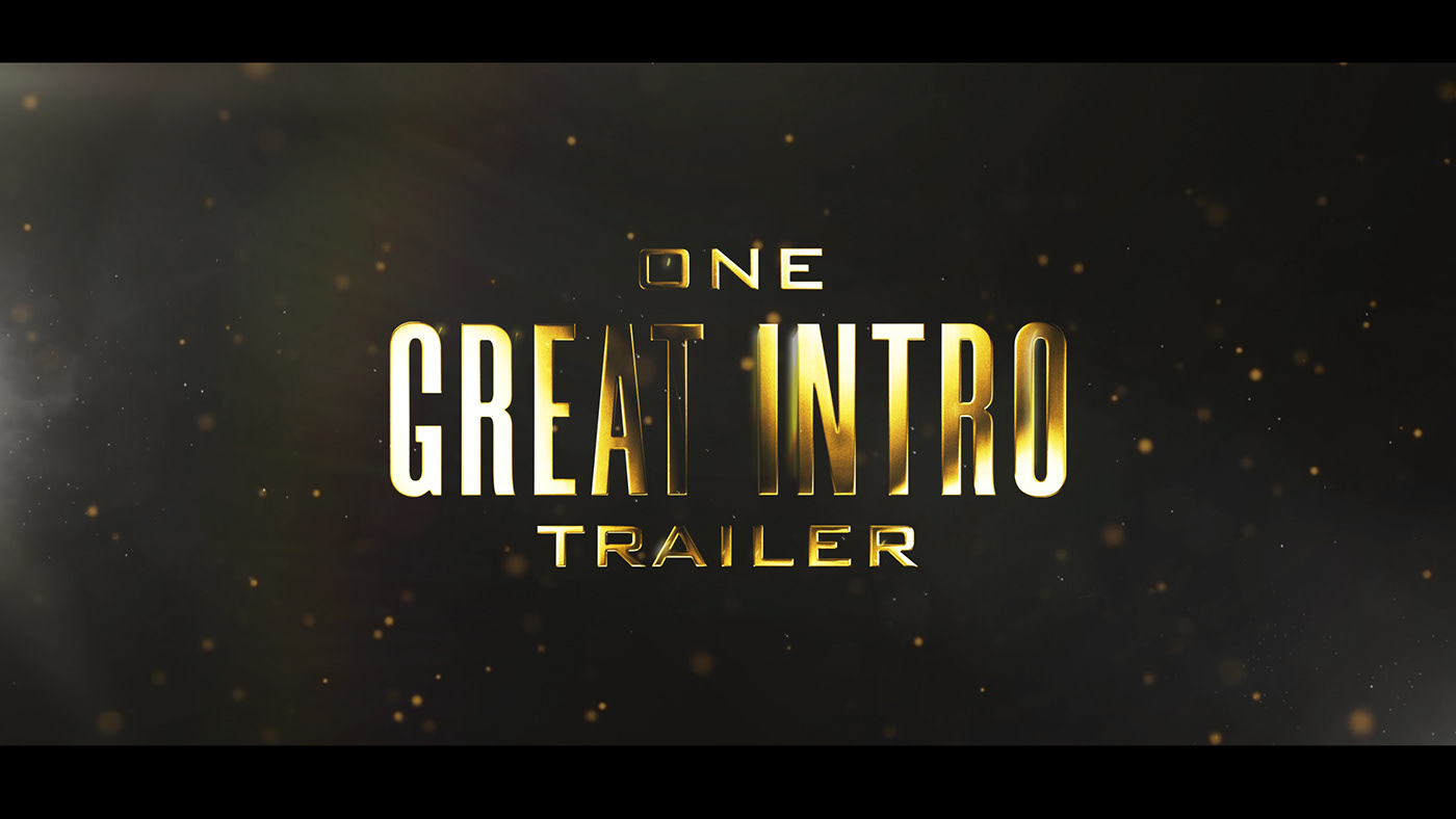 text Logo Design videohive gold intro after effects 2D Animation envato