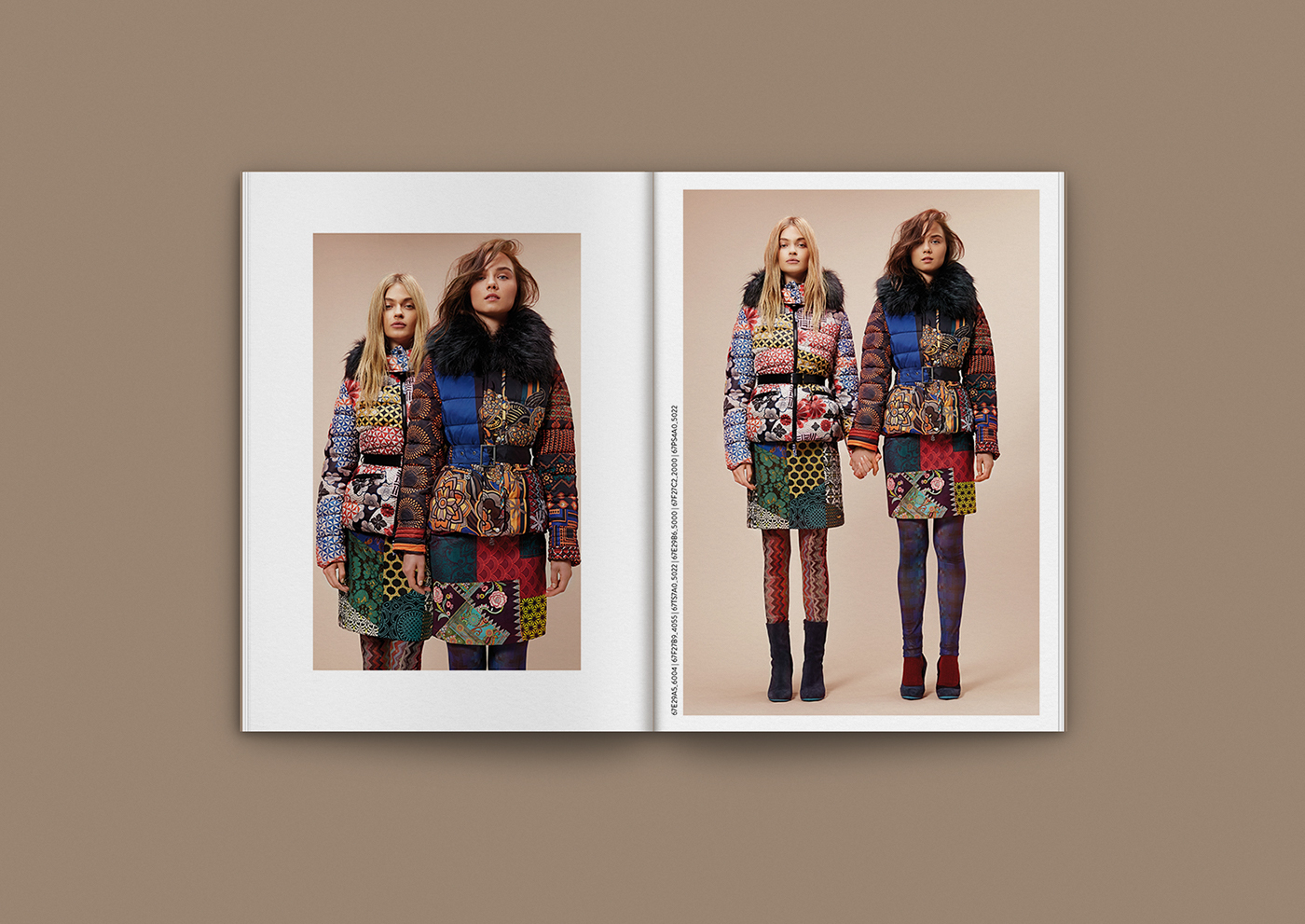 PressBook Retail collage textures prints clean elegant Binding & Finishing minimal