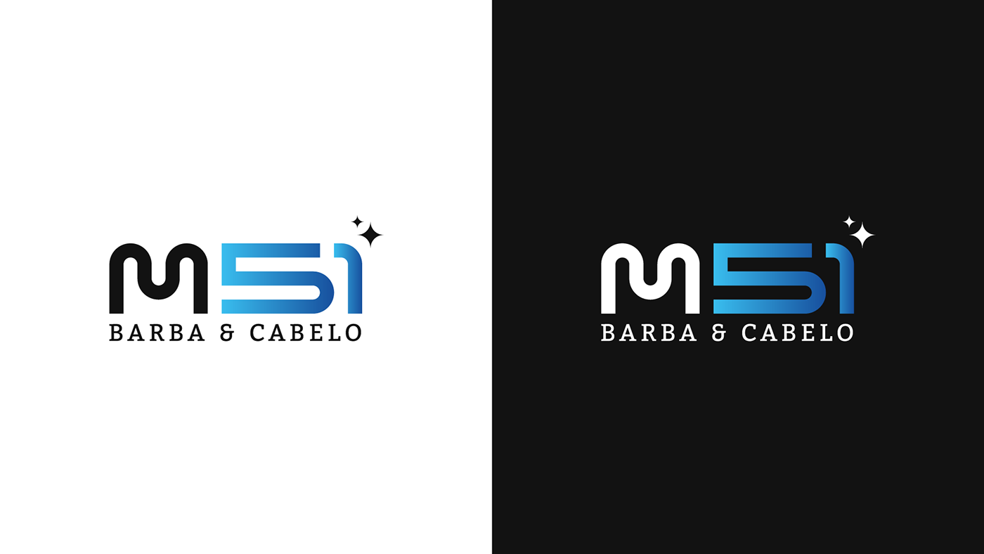 barbearia branding  carros identidade visual Logotipo