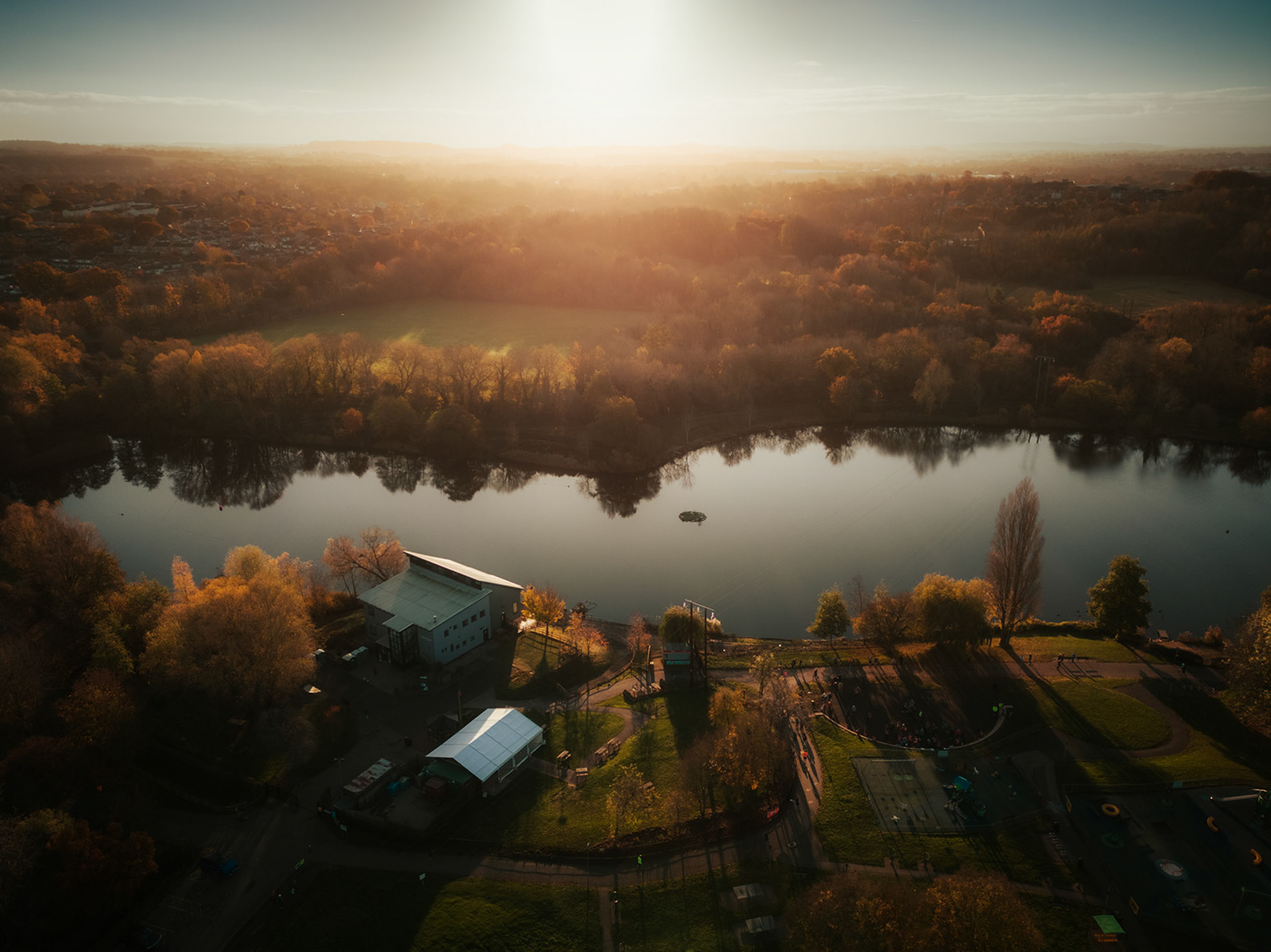 Aerial autumn DJI drone Drone photography Landscape lightroom Nature Photography  Sunrise