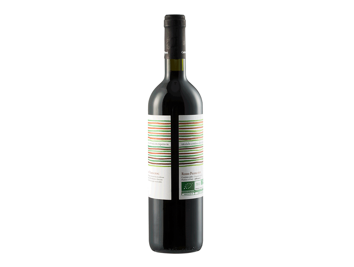 organic wine Wines biologico bio watercolors Vineyards Italy concept karma design creative Pack bottle vino