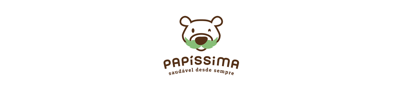bear cute baby Food  package Playful papinha urso infantil Lúdico