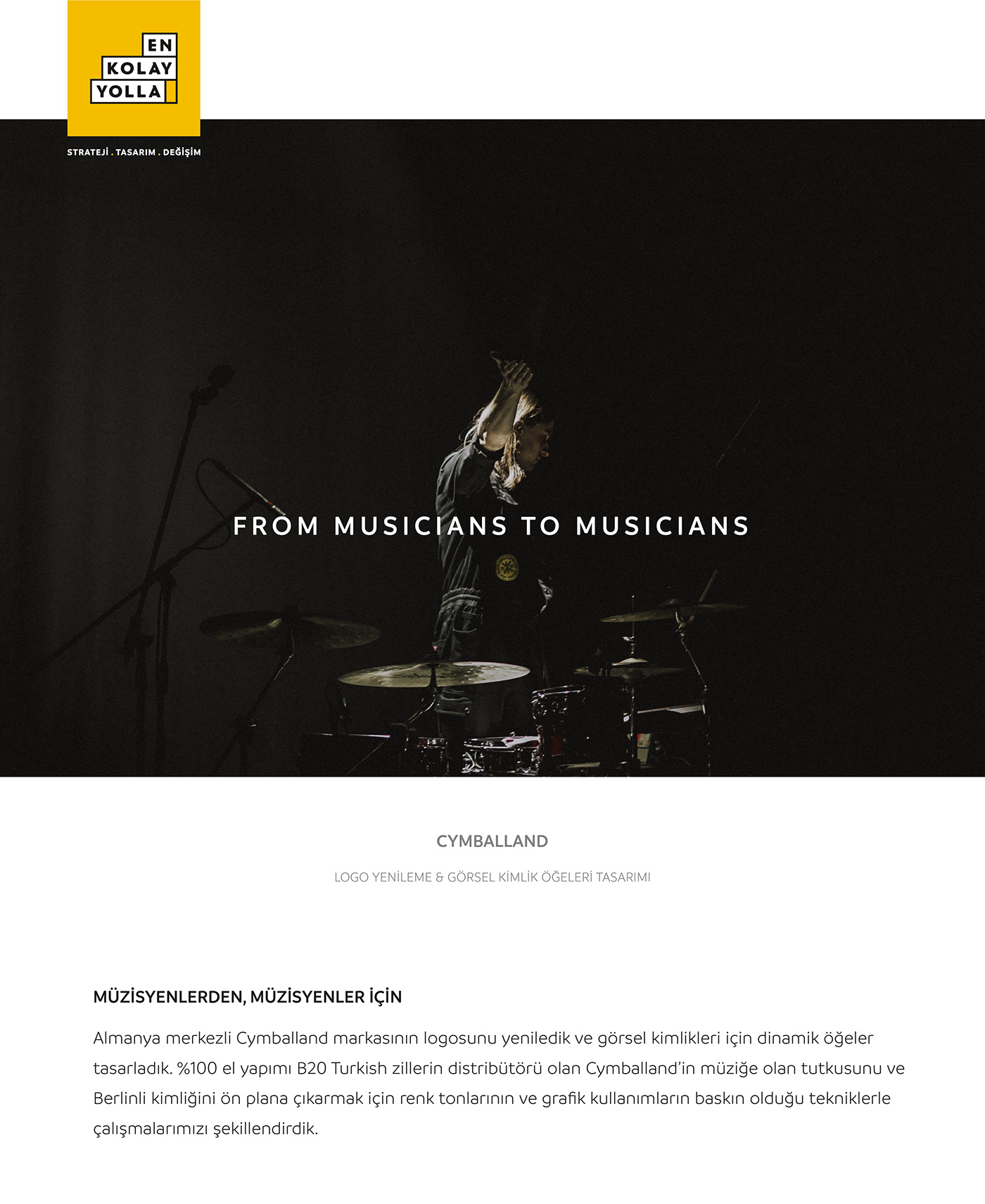 berlin branding  Cymbals Dynamic graphic design  logo music redesign Web Banner