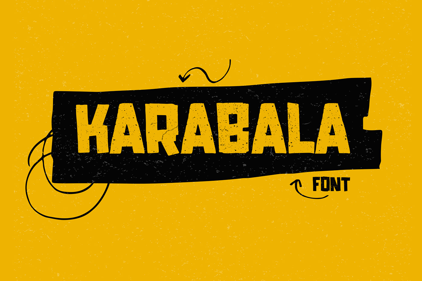 type font karabala Display
