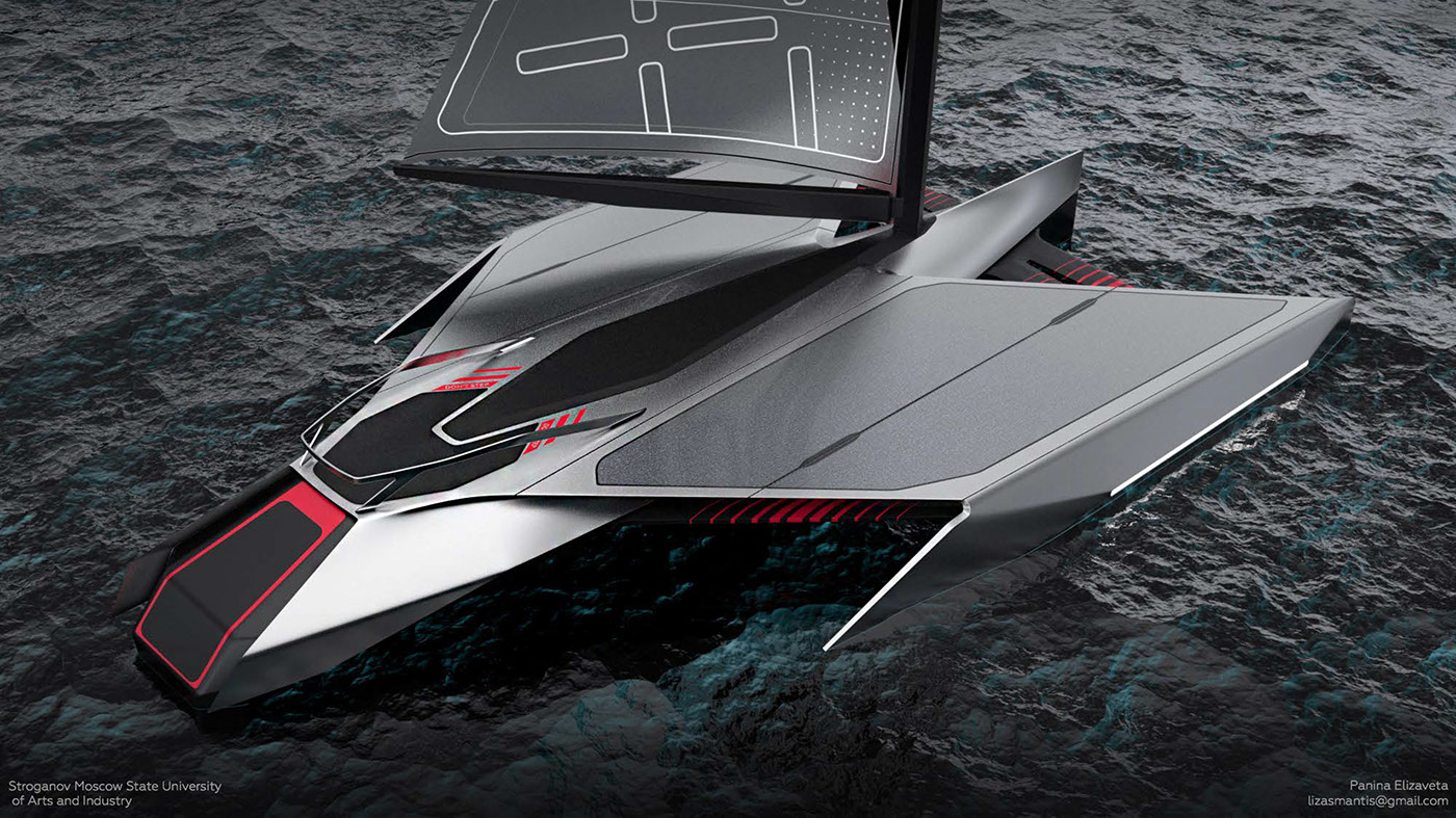 Yacht Design Transportation Design Concept Yacht Faraday Future industrial design  concept design sketches