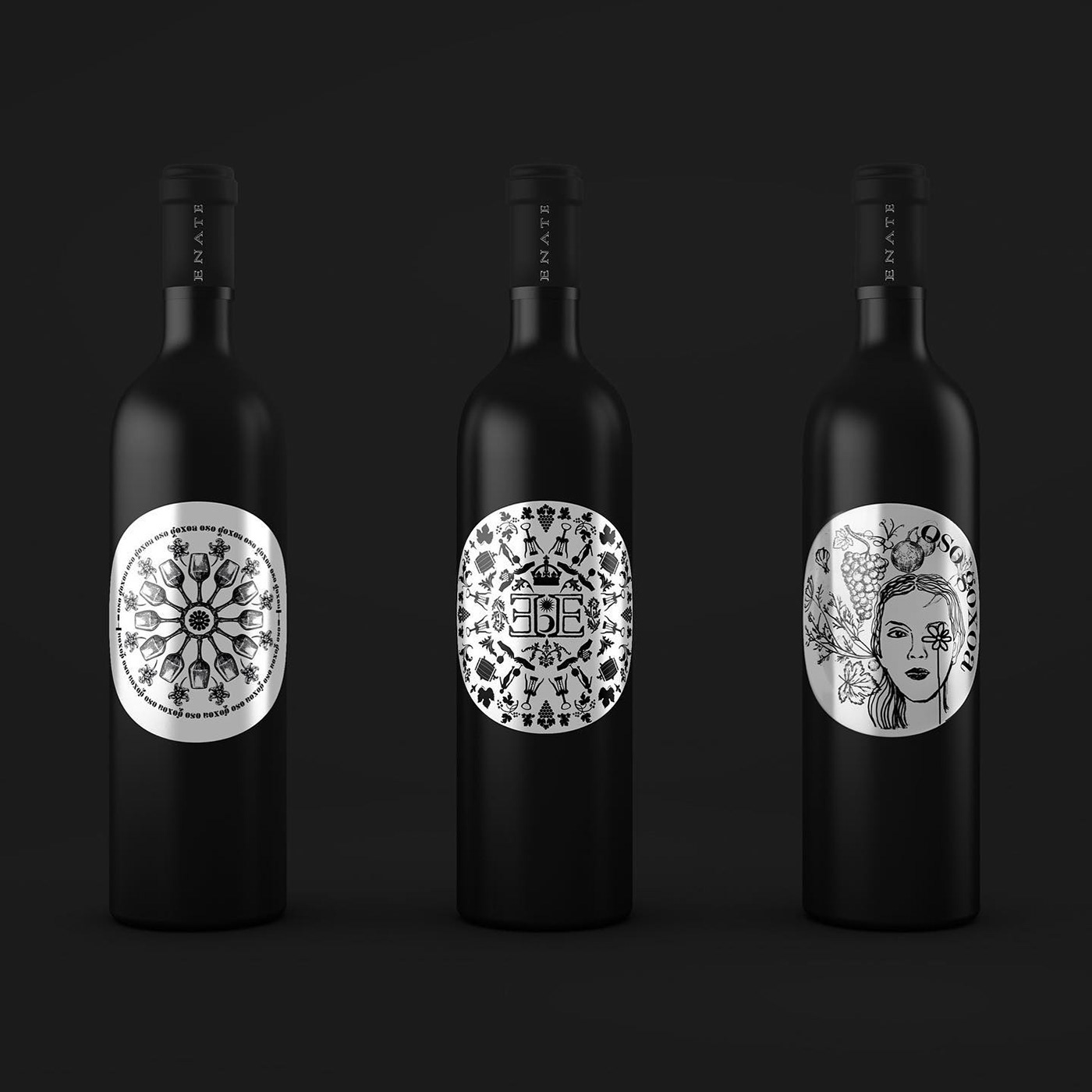 Label Packaging wine artist artwork bodega designer diseño diseño gráfico etiqueta