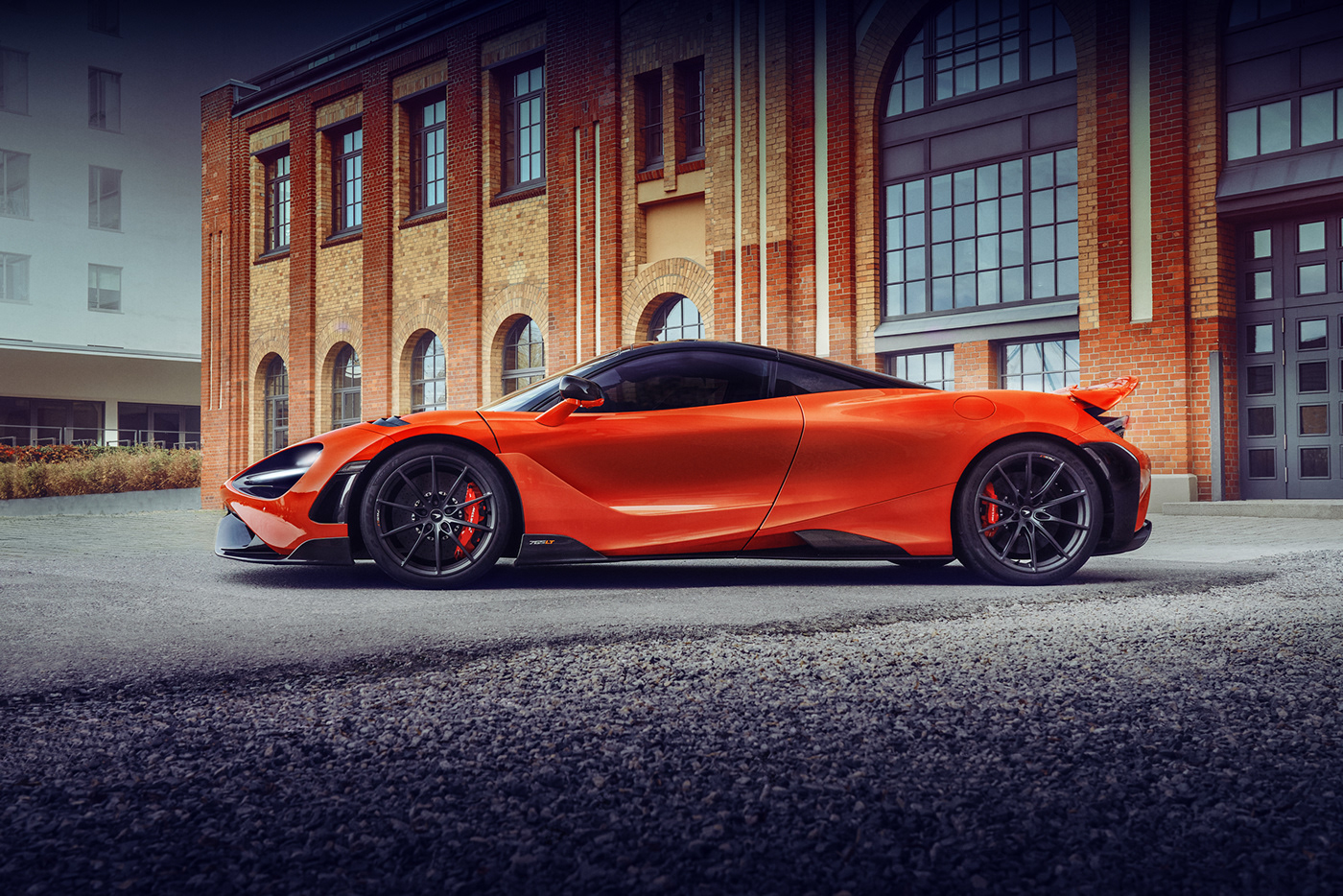 capture one car Düsseldorf McLaren photoshop