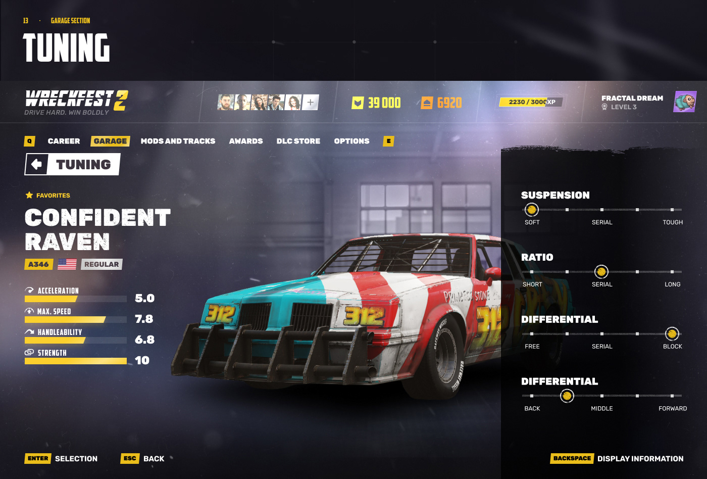 HUD UI user interface game design  concept art game hud design Racing Racing Game Wreckfest
