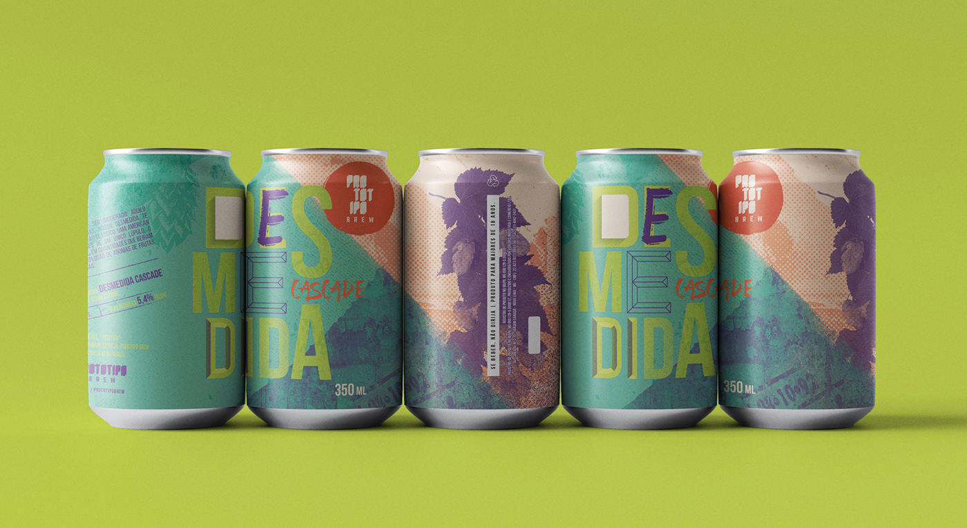 bier label rótulo color brand bier logo bier prototipo desmedida design Urban