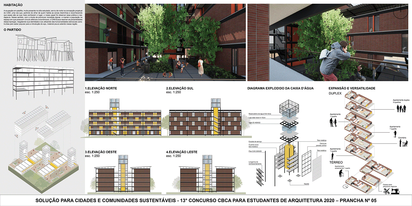 #aço #Arquitetura #cbca #concurso #Habitação #metal #recife #rio #riocapibaribe #Urbanismo