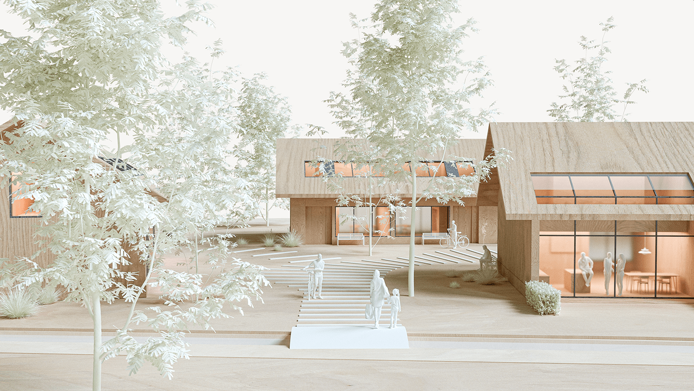 architecture CGI digital housing maquette Mockup Render scale model Maqueta scalemodel