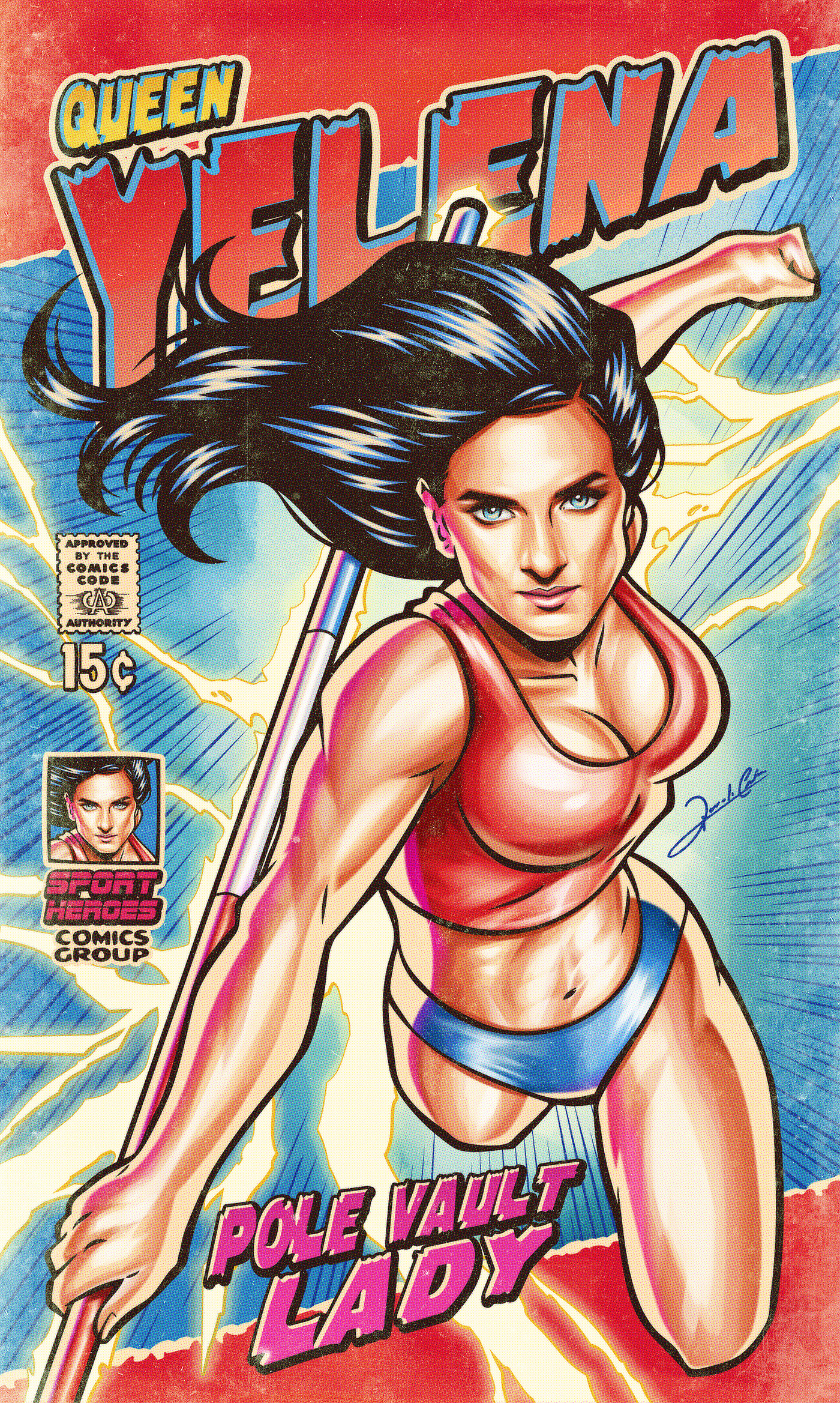 sport Super Hero comics power Pop Art Retro vintage hq Esporte Hero