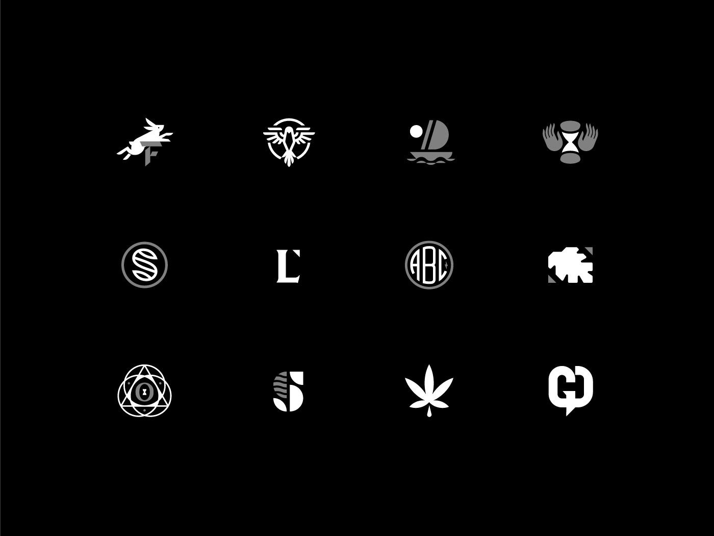 logofolio logo collection logotypes logos branding  identity typography   mark lettering symbol