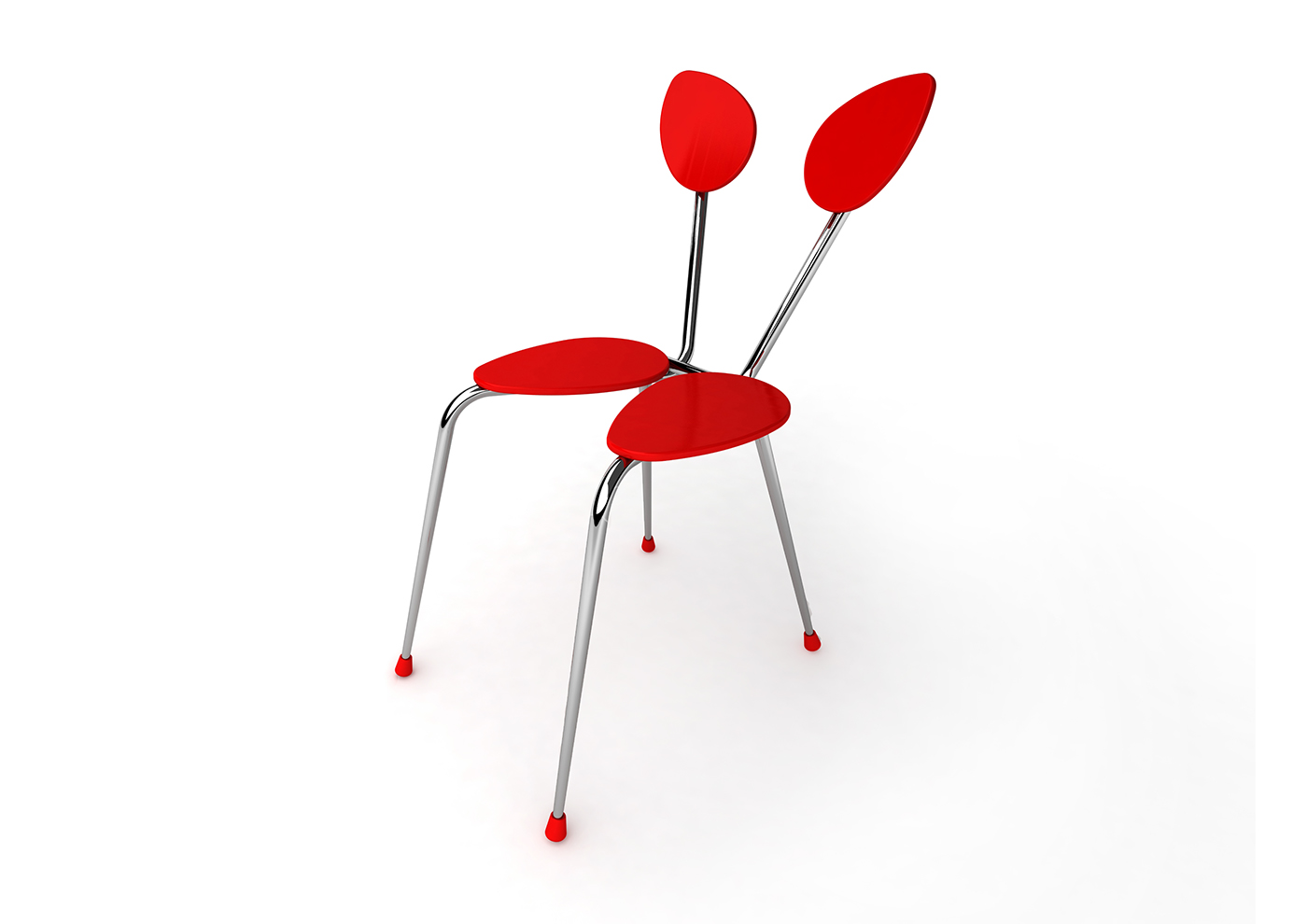 furniture product design  industrial design  Naked Chair 3d modeling 3D renders concept