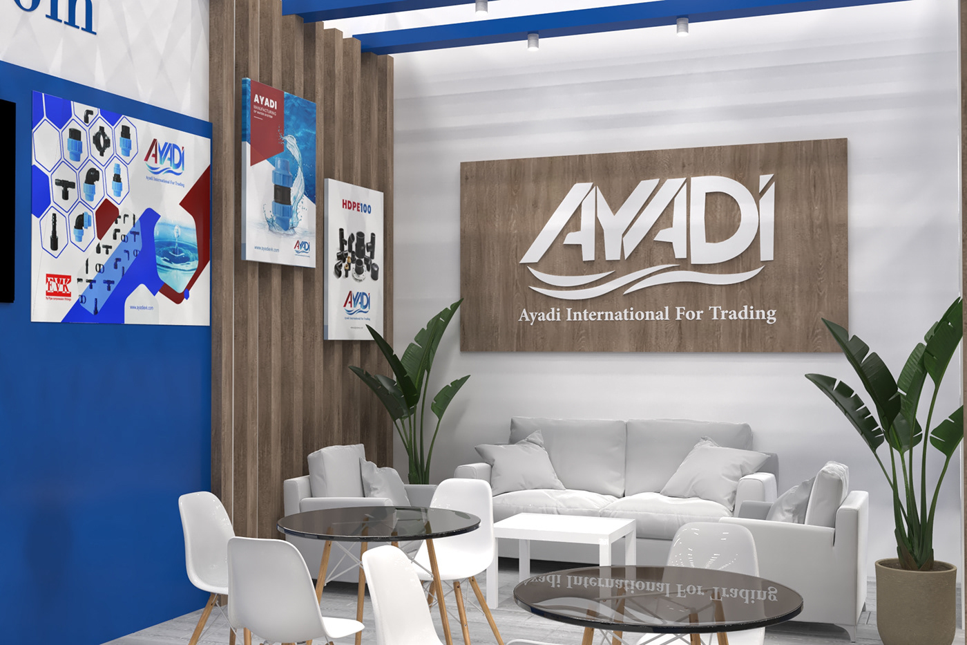 booth exhbition posm Display Stand expo exposition Exhibition  Ayadi