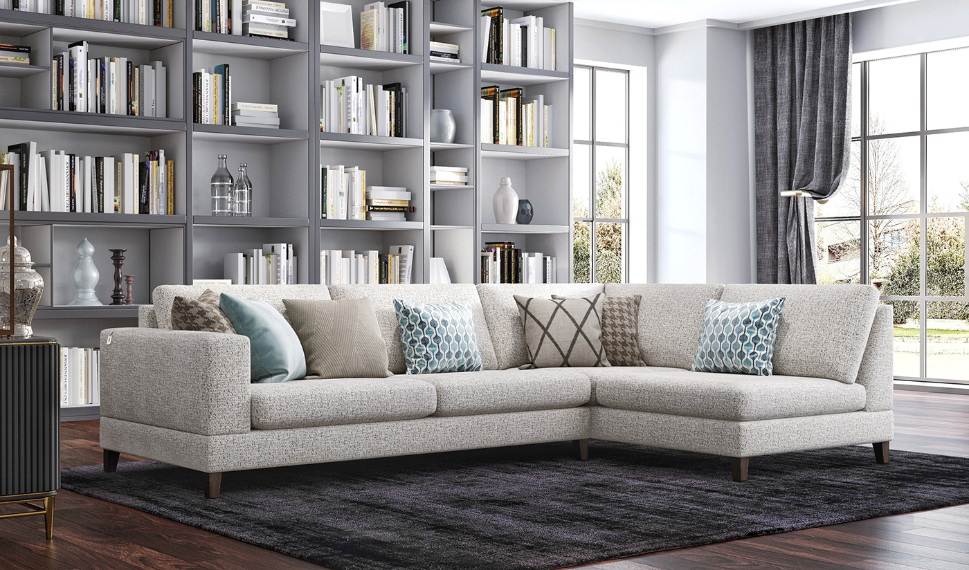 design Interior Render rendering visualization living room sofa corona rendering 3dmax