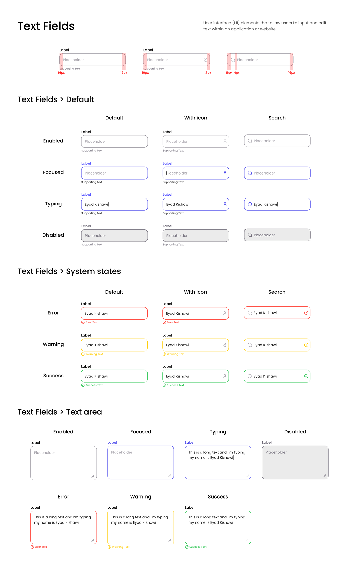 ui kit components design system system ui design Style Guide design library
