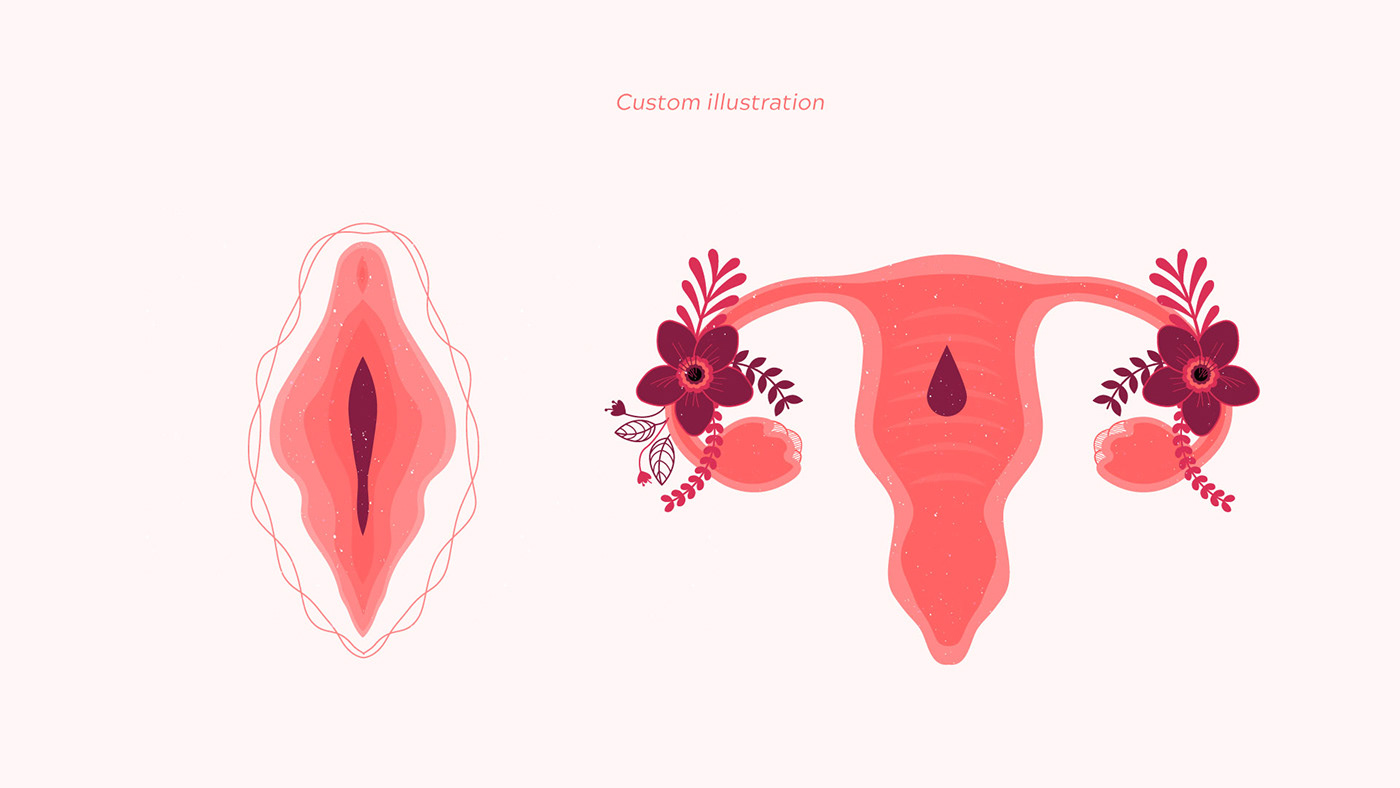 feminine feminine logo menstrual cup menstrual cycle Menstrual Health pink