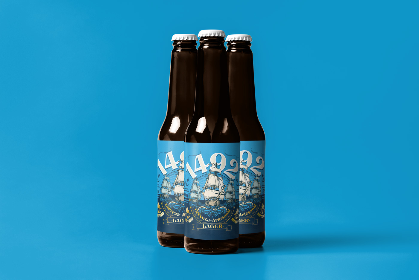 Label craft beer america Sailor sea ship Ecuador telmo cuenca