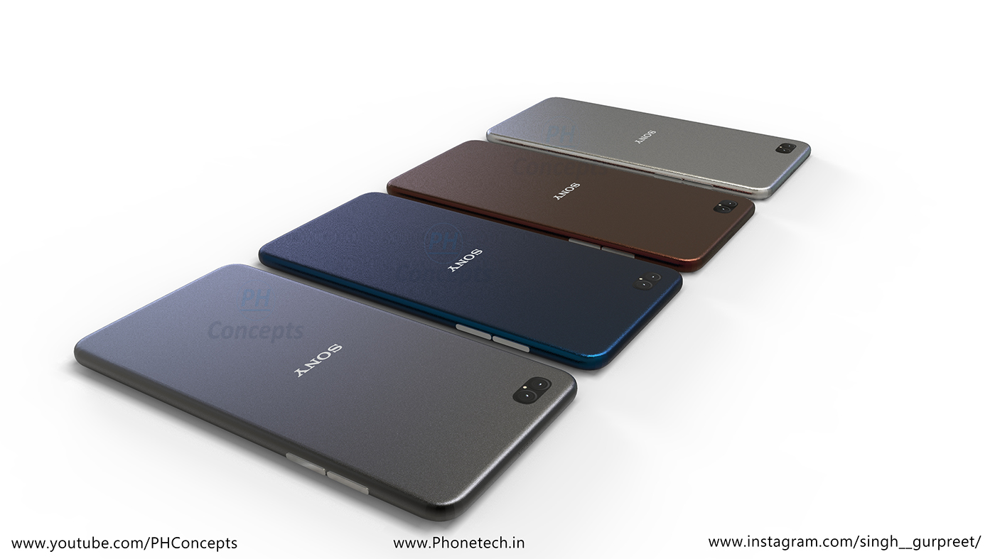 Sony Xperia A edge phone concept concept sony phone sony upcoming phone