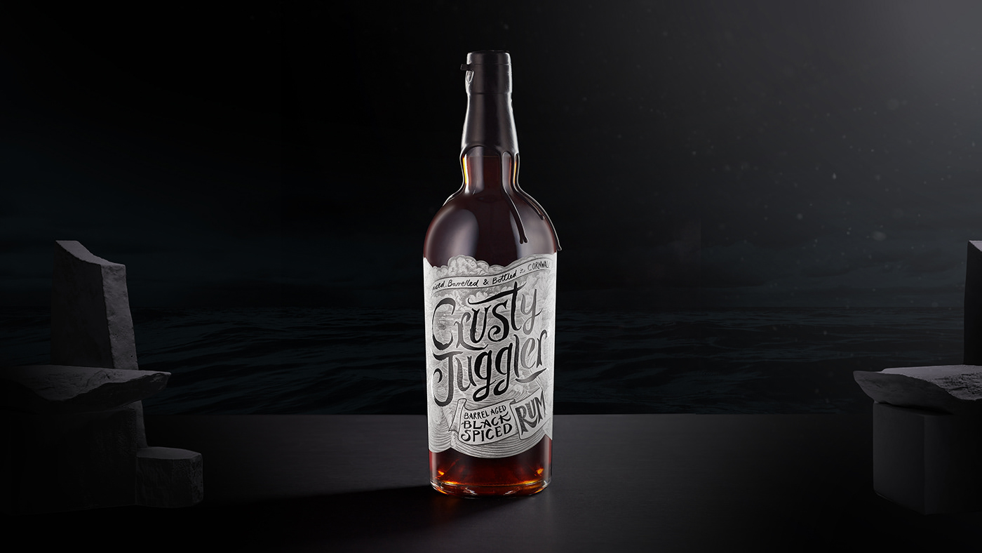brand identity branding  graphic design  ILLUSTRATION  Label lettering Packaging packaging design Rum rum branding