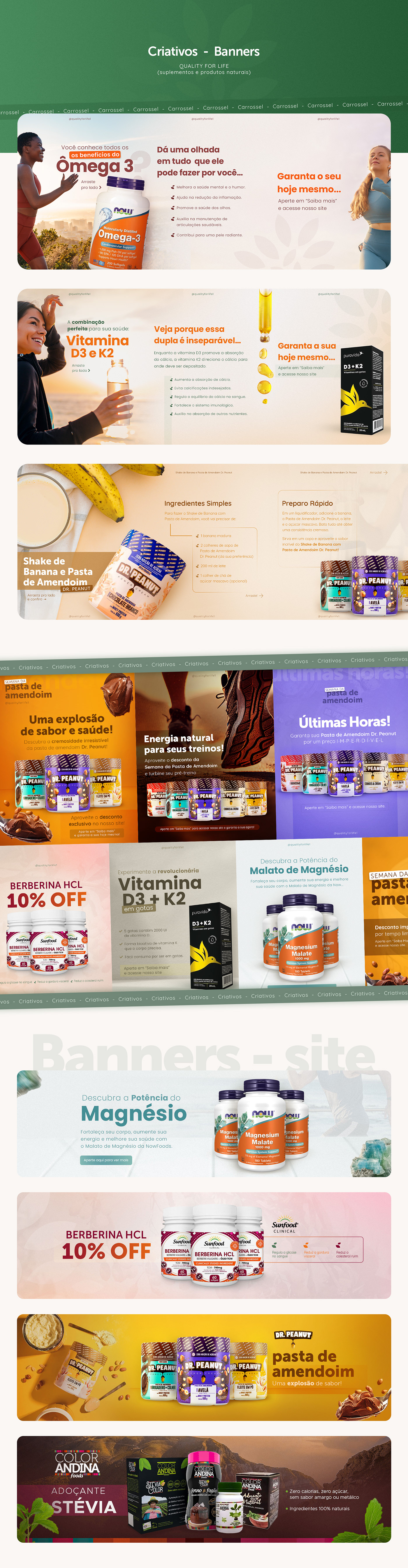 supplements suplementos produtos naturais criativos anúncio Anúncios