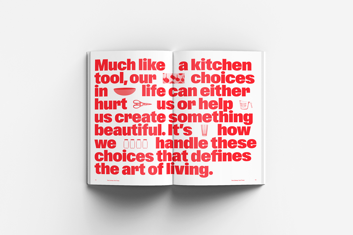 editorial Layout typography   food branding Food Magazine KITCHENWARE cooking food branding design food editorial Kitchen Tool