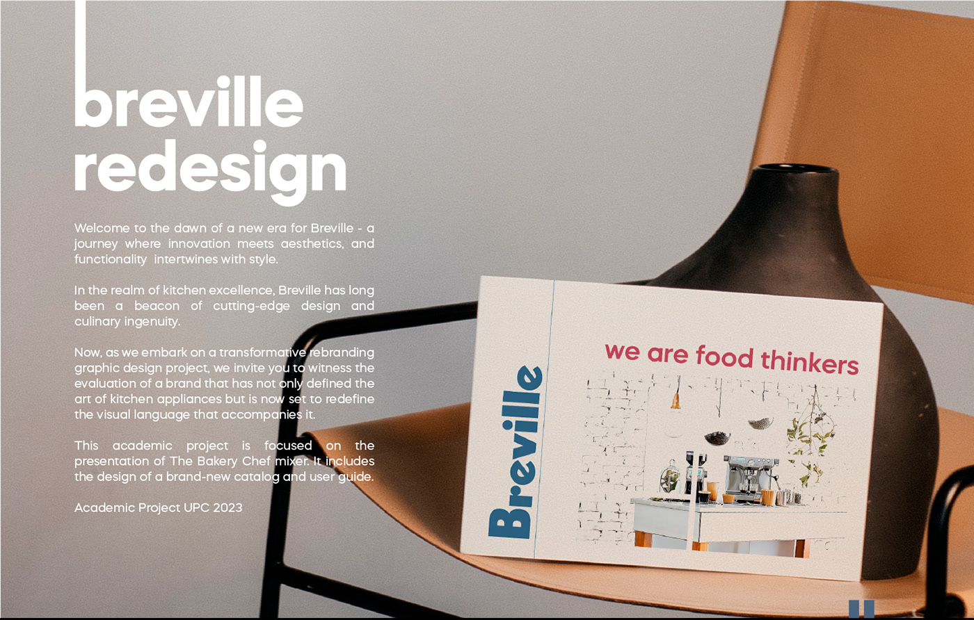 redesign brand identity Brand Design rediseño visual identity brand breville Breville Brand User Guide catalog