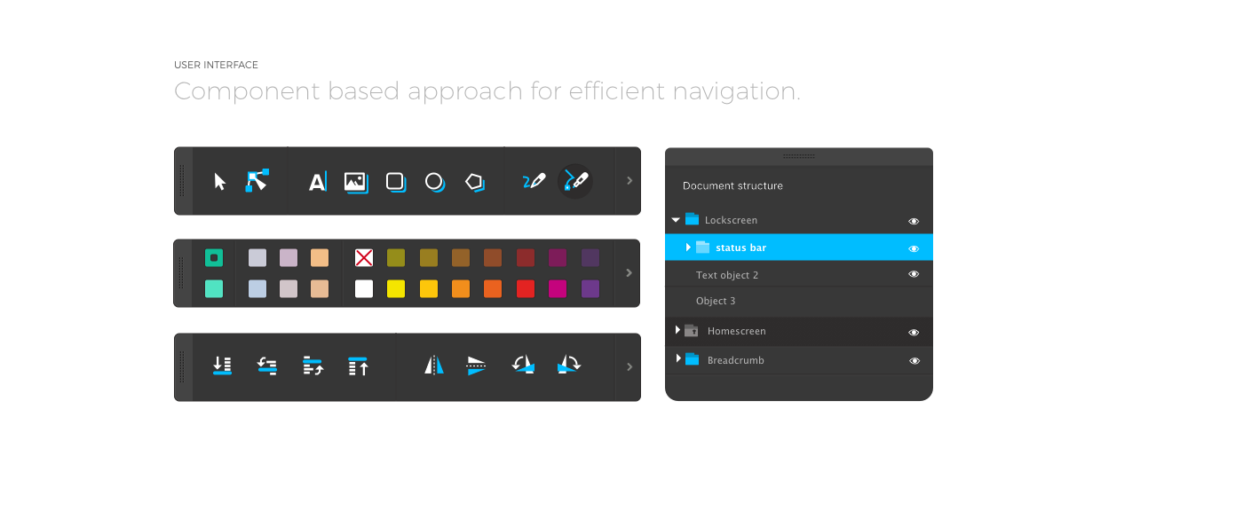 inkscape software Drawing  vector UI ux