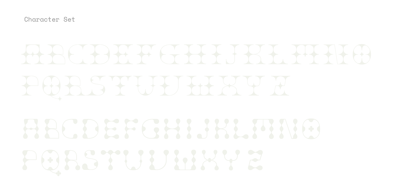 display type extra bold italic foundry Non-Binary Student work thesis type design type designer Typeface typography  