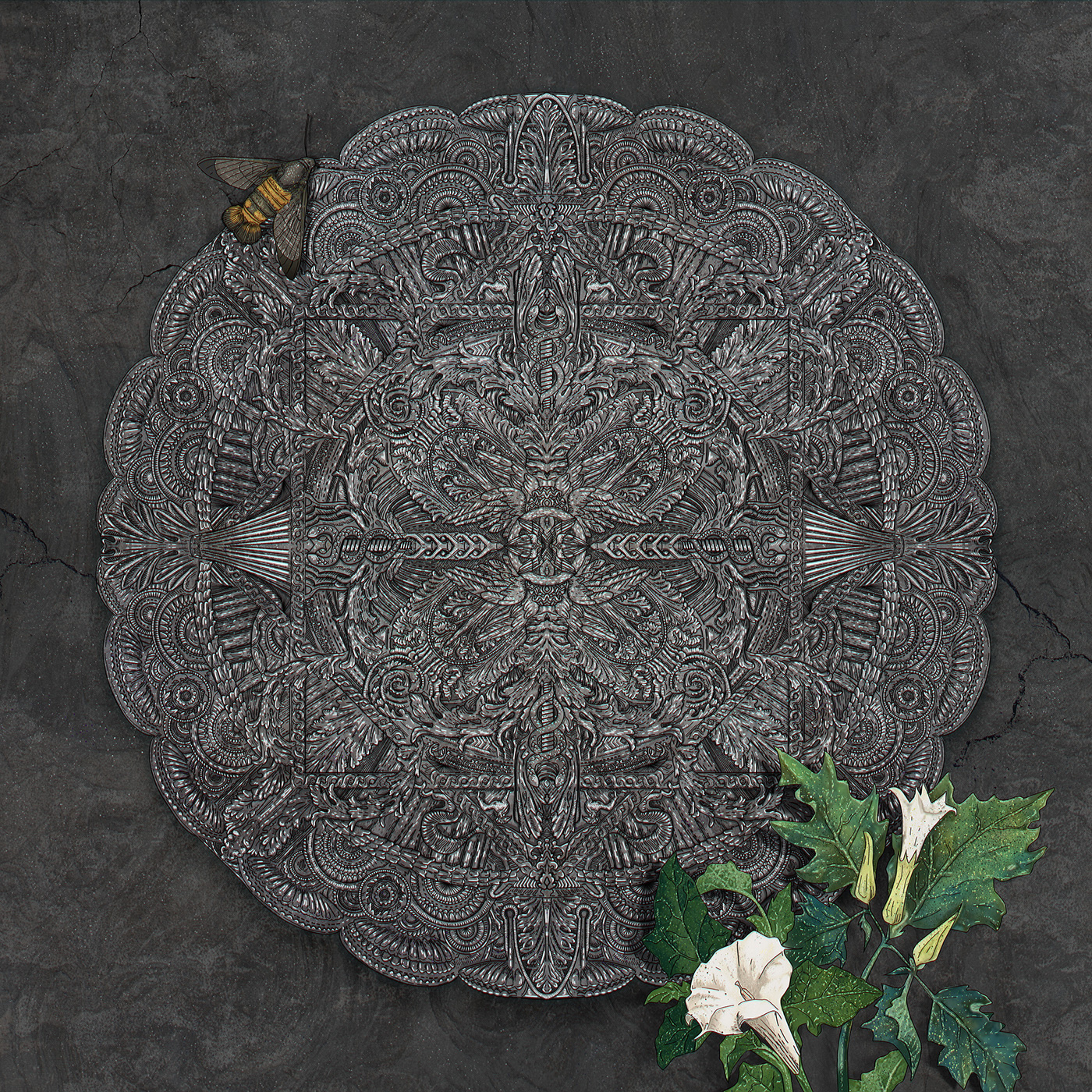 Mandala ornament graphics