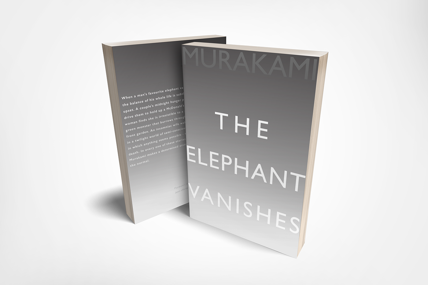 Haruki Kurakami book graphic design  typography   book cover book design page cover