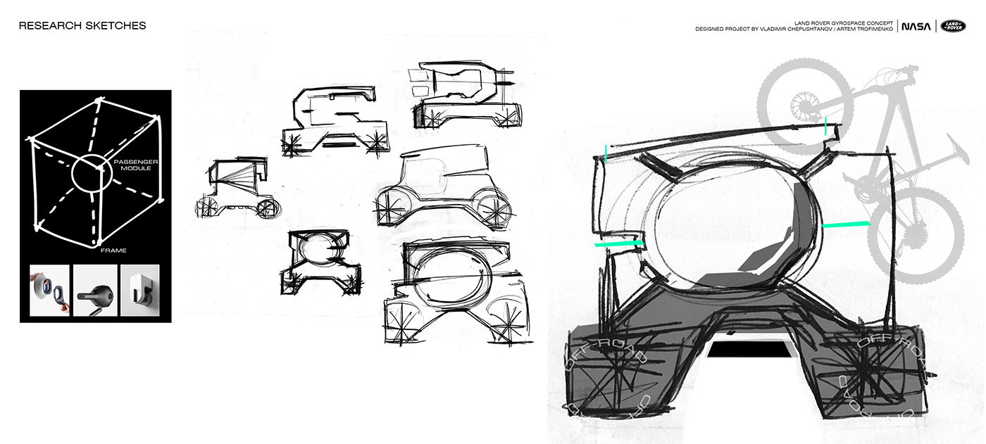nasa Automotive design Transportation Design sketches product design  Renderings car design concept industrial design  student