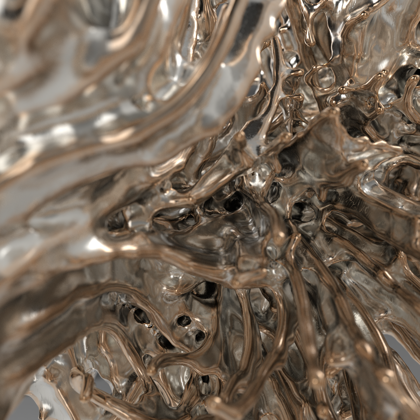 Liquid fluid rendering organic cinema4d realflow x-particles redshift 3D