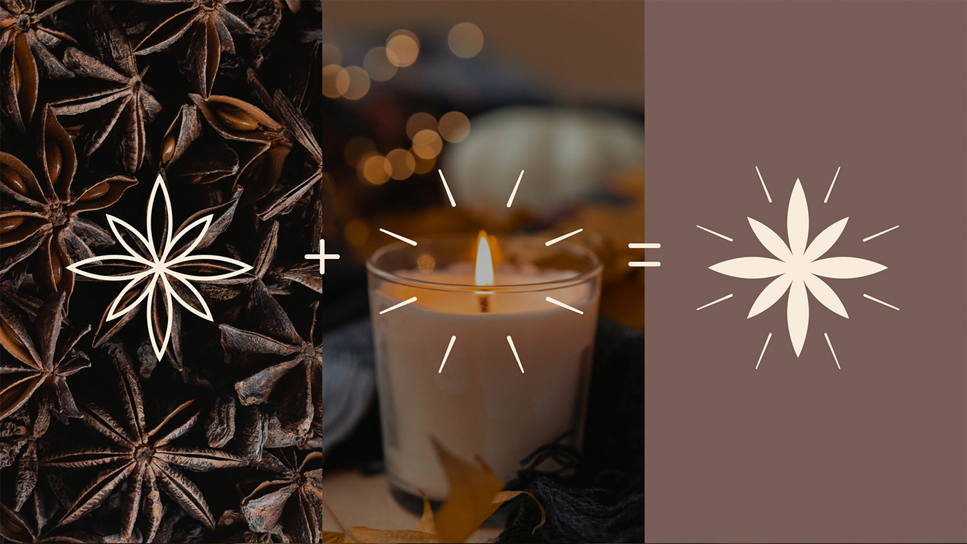 logo brand identity Logo Design adobe illustrator Adobe Photoshop candle candles cozy