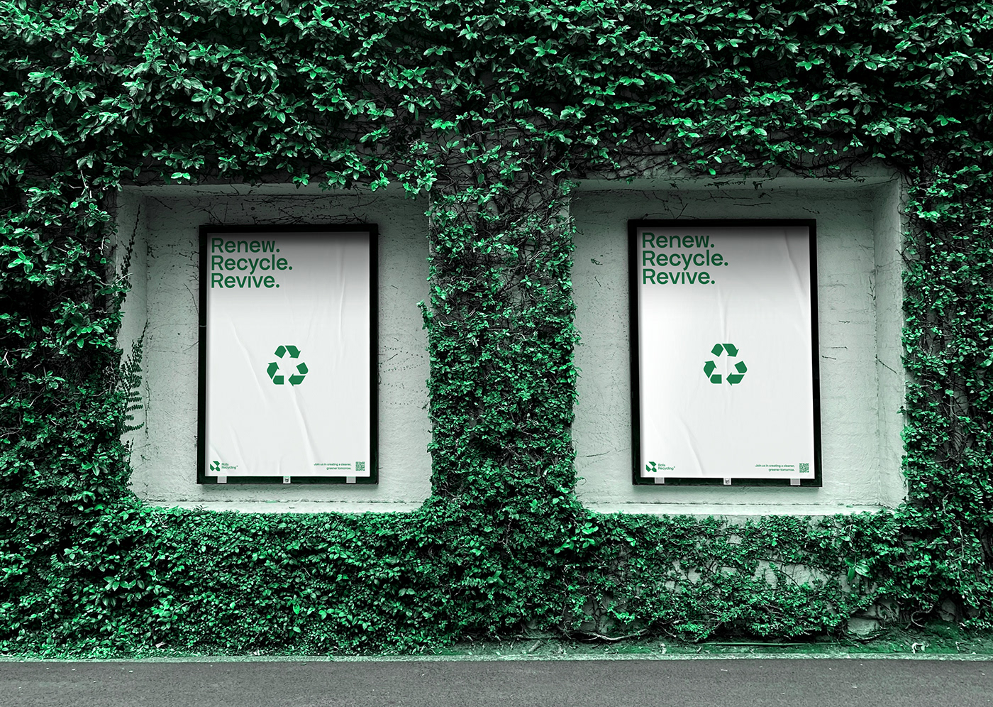 brand identity Logotype Logo Design recycling Ecology Nature green