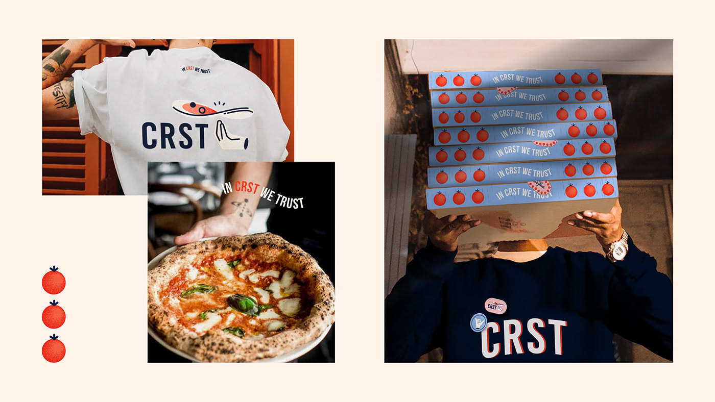 box Food  hands italian Pasta Pizza pizzeria restaurant menu Packaging