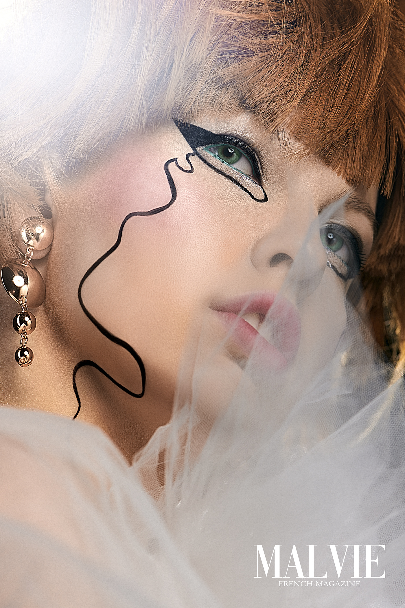 baeuty editorial Fashion  magazine make-up model Photography  portrait