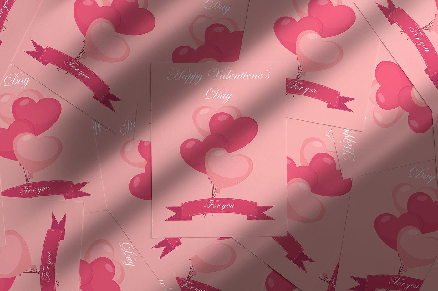 Valentine's Day Love heart Drawing  adobe illustrator Graphic Designer