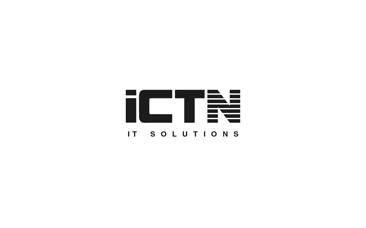 brand identity ICTN identity logo Logo redesign Logotype rebranding