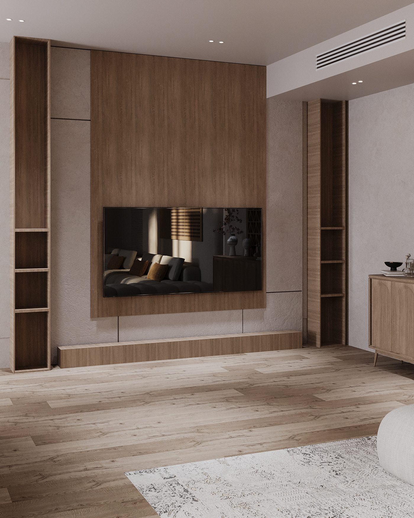 tolko Studia54 Interior interior design  cozy architecture modern living room bedroom visualization