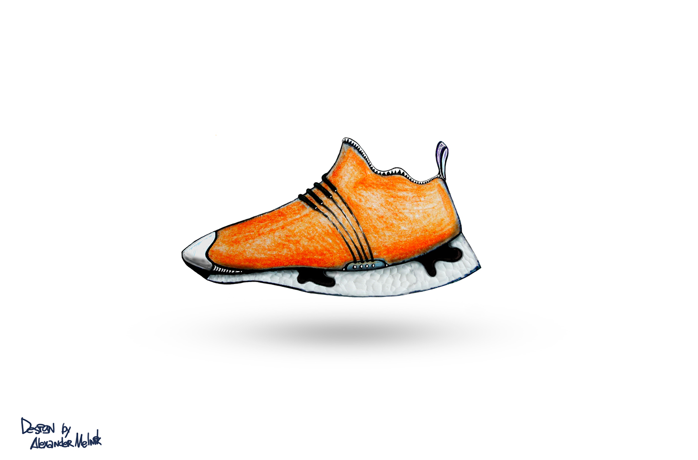 adidas sneaker concept ILLUSTRATION  graphic design 