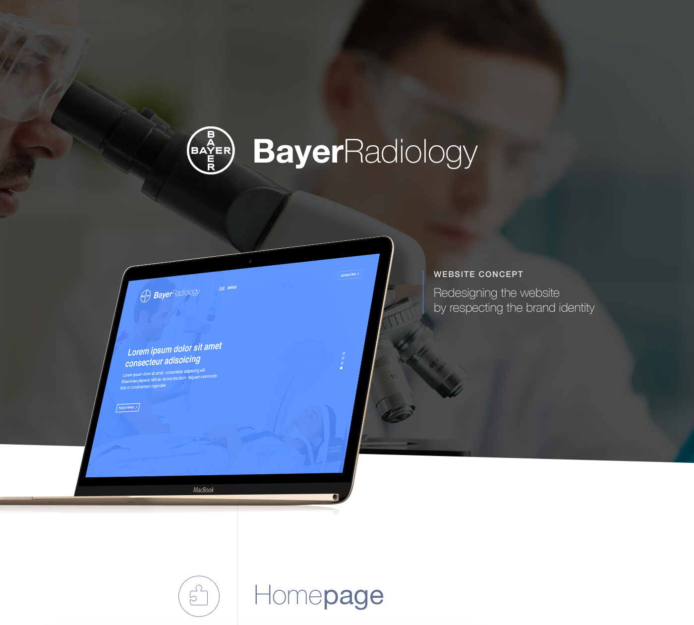 Bayer business medical redesign healthcare Webdesign Responsive Health science branding 