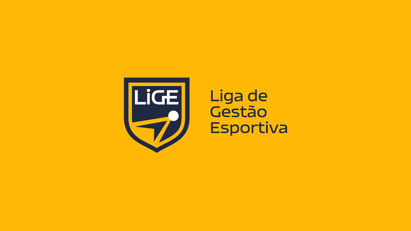 FGV LIGE management sports Sports Branding sports management sports league são paulo blue blue and yellow