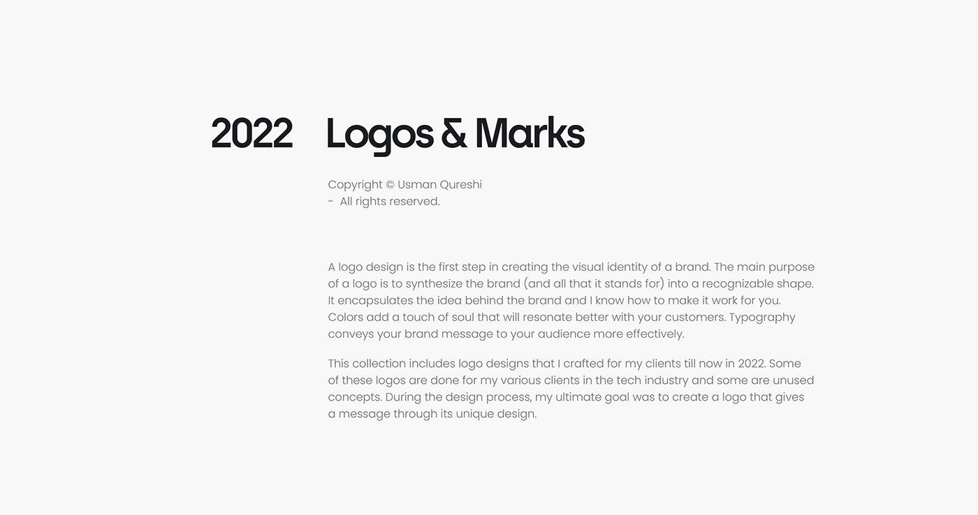 abstract brand identity logo Logo Design logofolio Logotype mark monogram symbol visual identity