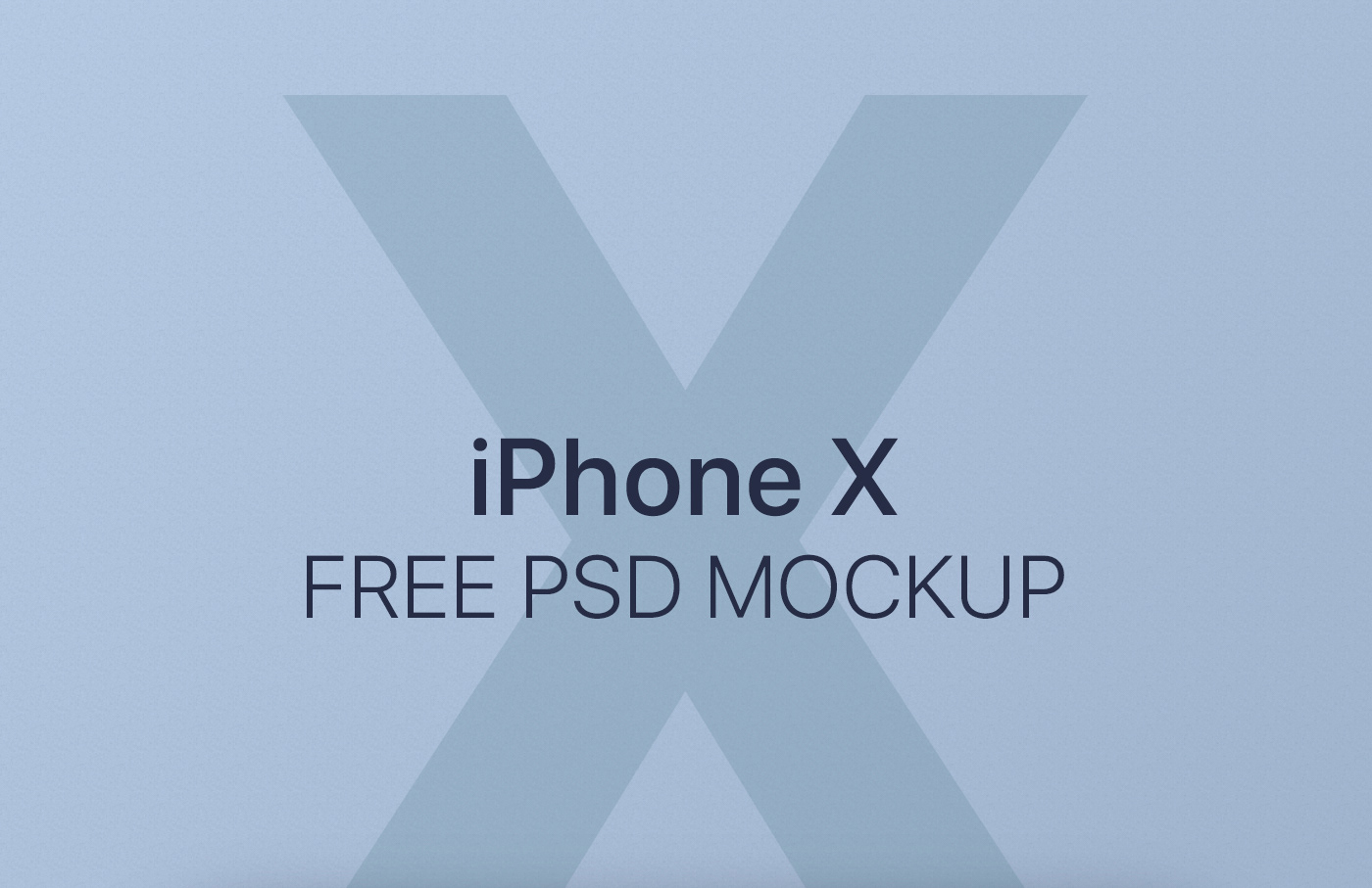 psd Mockup iPhone x iphone ios mobile phone apple free device