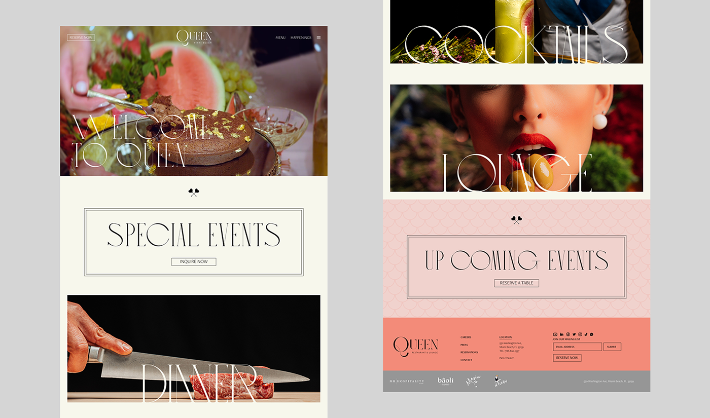 restaurant lounge interior design  graphic design  branding  Collateral Photography  visual identity Logo Design miami