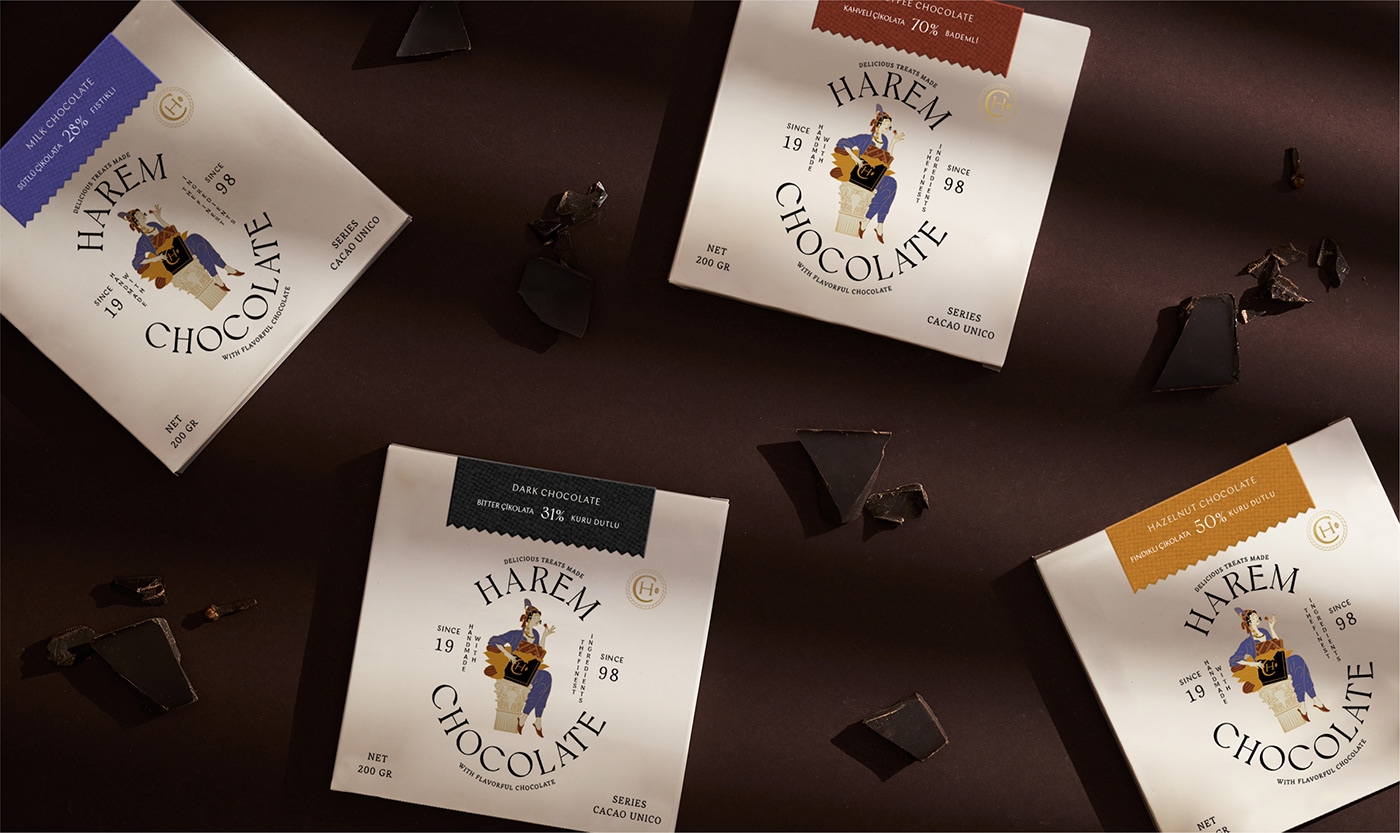 Packaging chocolate brand identity typography   chocolate packaging istanbul graphic design  ILLUSTRATION  Drawing  Digital Art 