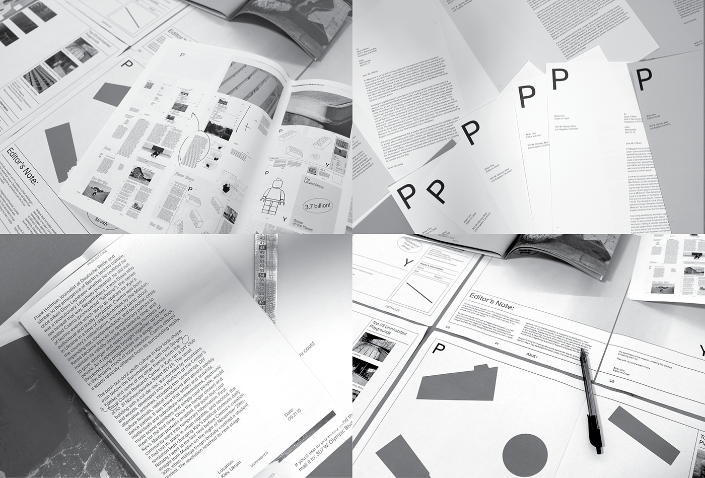 magazine editorial identity branding  Identity System editorial design  sequence logo ui ux adobeawards