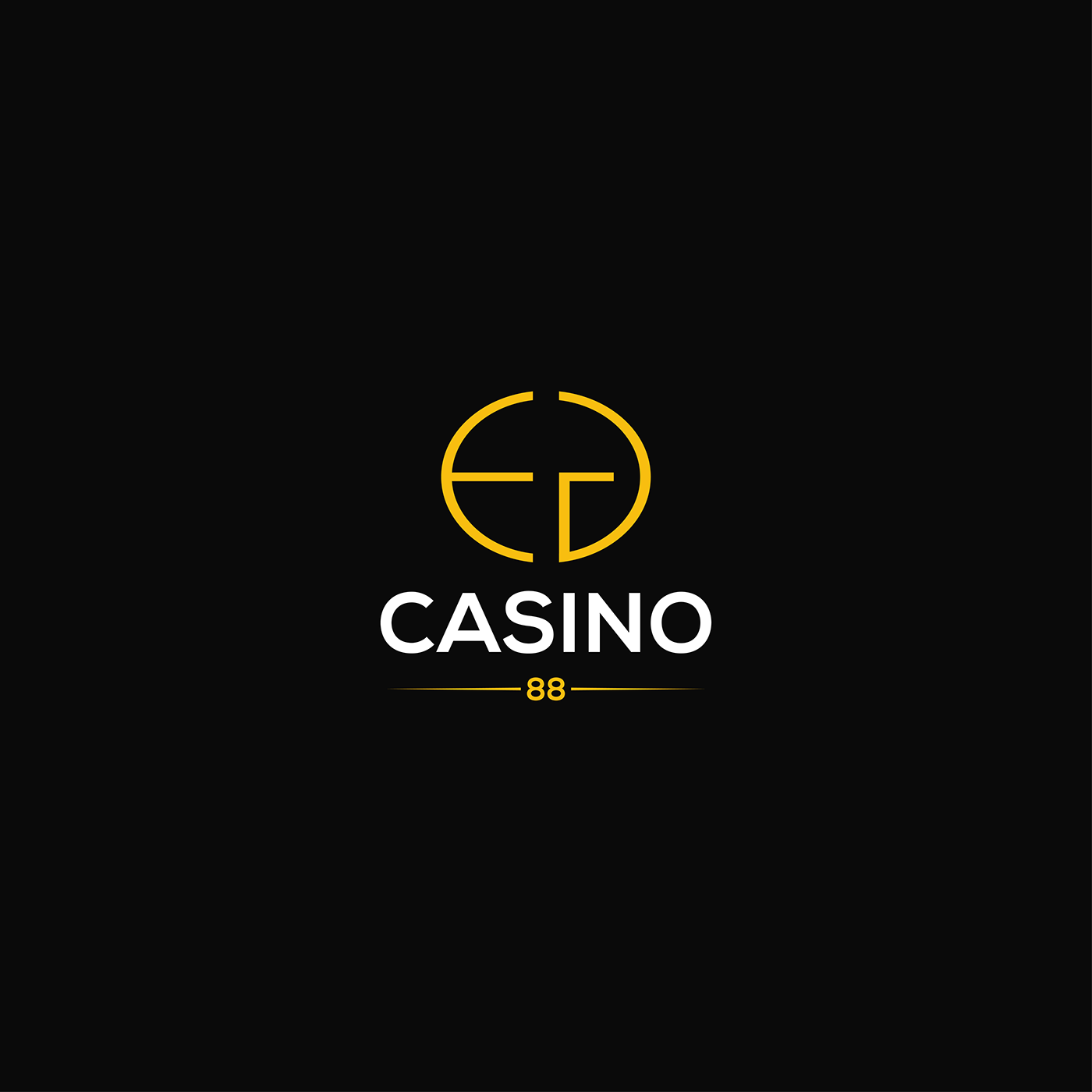 Casino Logo luxury logo minimal logo Modern Logo